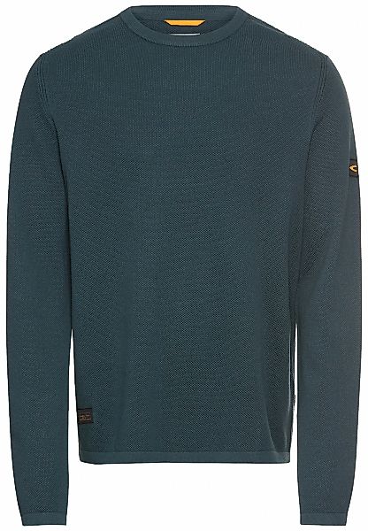 camel active Strickpullover, mit Logo Stickerei günstig online kaufen
