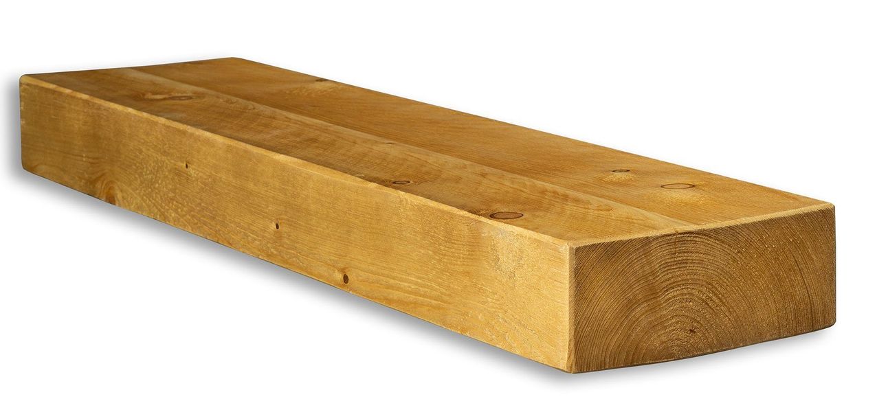 Levandeo® Wandregal, levandeo Wandregal Holz Massiv günstig online kaufen