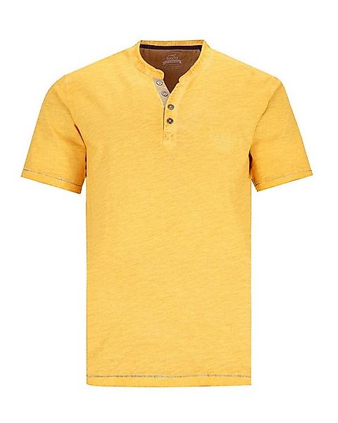 Hajo T-Shirt Henley-Shirt in Slub Garn günstig online kaufen