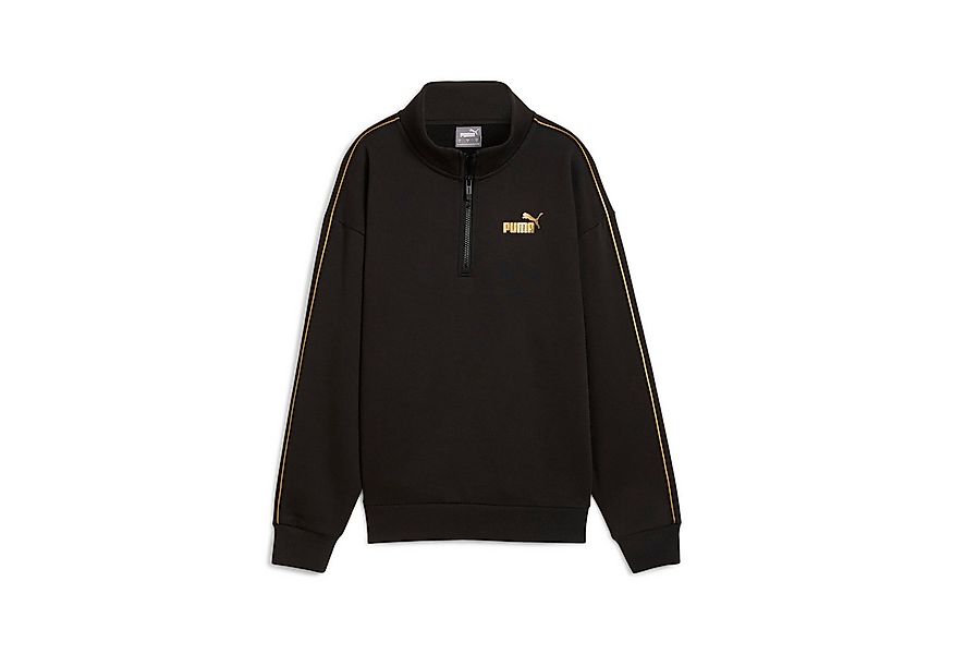 PUMA Langarmshirt ESS TAPE MINIMAL GOLD HALF-ZIP MOCK NECK FL günstig online kaufen