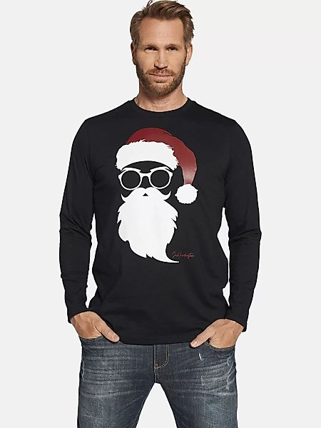 Jan Vanderstorm Langarmshirt "Langarmshirt REEVERT", mit Nikolaus-Motiv günstig online kaufen