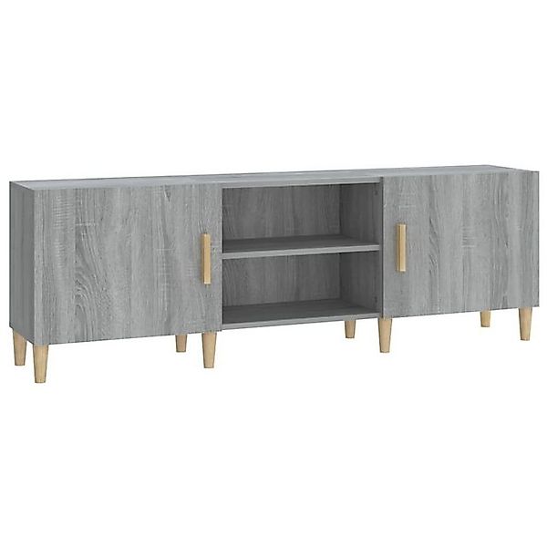 furnicato TV-Schrank Grau Sonoma 150x30x50 cm Holzwerkstoff (1-St) günstig online kaufen