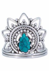 mantraroma Silberring MUDARA-SATU aus 925 Silber günstig online kaufen