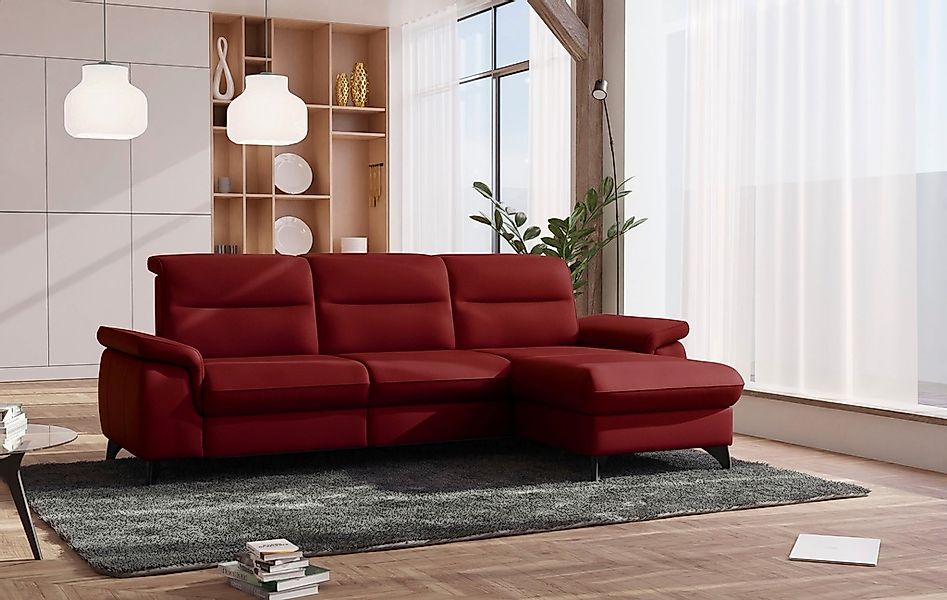 sit&more Ecksofa "Astoria L-Form" wahlweise mit motorischer Relaxfunktion günstig online kaufen