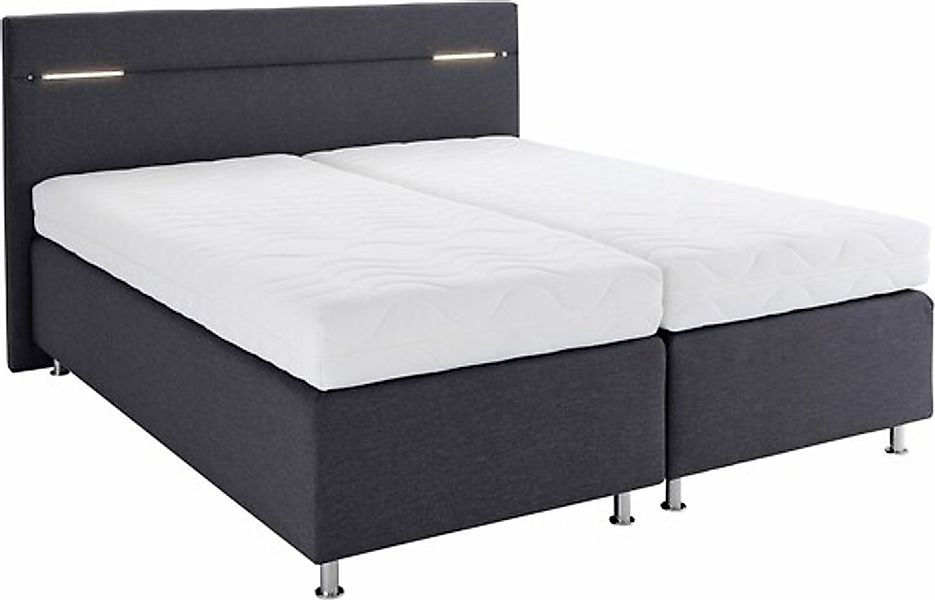 Westfalia Schlafkomfort Boxspringbett, wahlweise mit LED-Beleuchtung günstig online kaufen