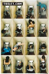 Reinders Poster "Poster Toilet.Cam 2 family" Schriftzug 1 Stk. tlg. günstig online kaufen