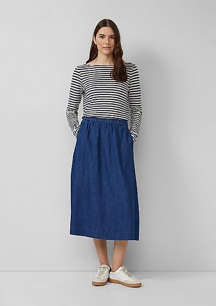 s.Oliver Midirock Rock Denimrock in Midi-Länge günstig online kaufen