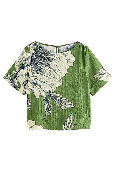Next Kurzarmbluse Kurzärmeliges kastiges T-Shirt (1-tlg) günstig online kaufen