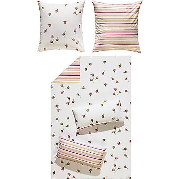 REDBEST Bettwäsche Wendebettwäsche, Baumwolle, Flanell Blumen günstig online kaufen