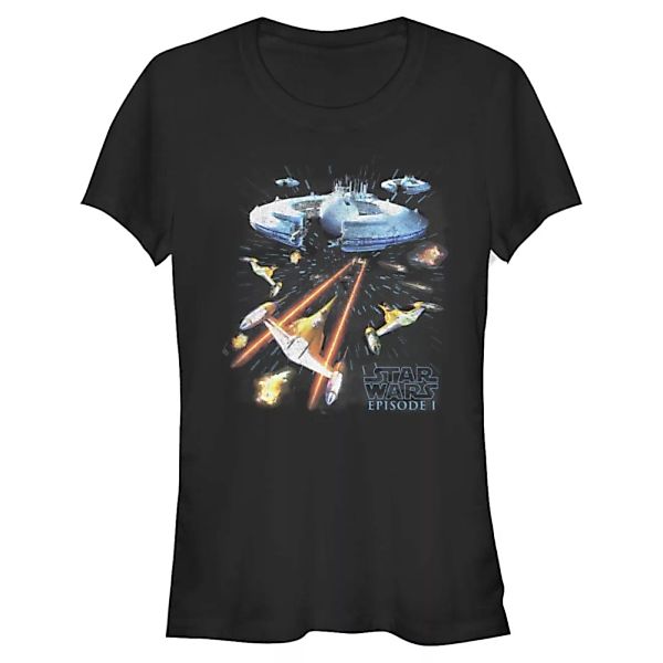 Star Wars - Gruppe Ep 1 Epic Scene - Frauen T-Shirt günstig online kaufen