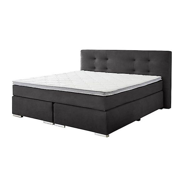 GMD Living Boxspringbett GLENDA (Komplettbett, mit 7 Zonen Taschenfederkern günstig online kaufen