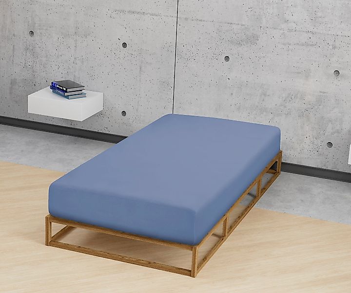 Biberna Spannbettlaken Leila, Jersey, Gummizug: rundum, (1 Stück), Bettlake günstig online kaufen