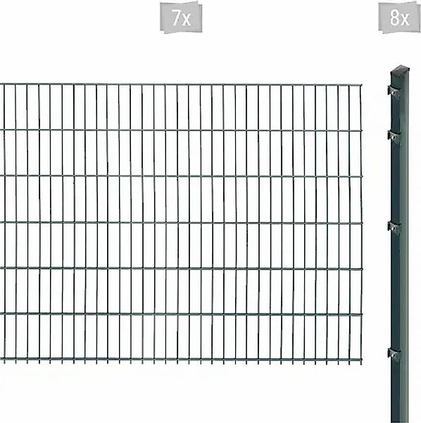 Arvotec Doppelstabmattenzaun »EXCLUSIVE 123 zum Einbetonieren« Zaunhöhe 123 günstig online kaufen