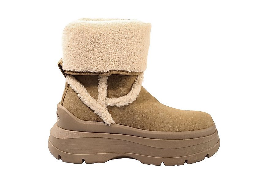 Buffalo Olympia Fold Boot Warm Stiefelette mit Plateauabsatz günstig online kaufen