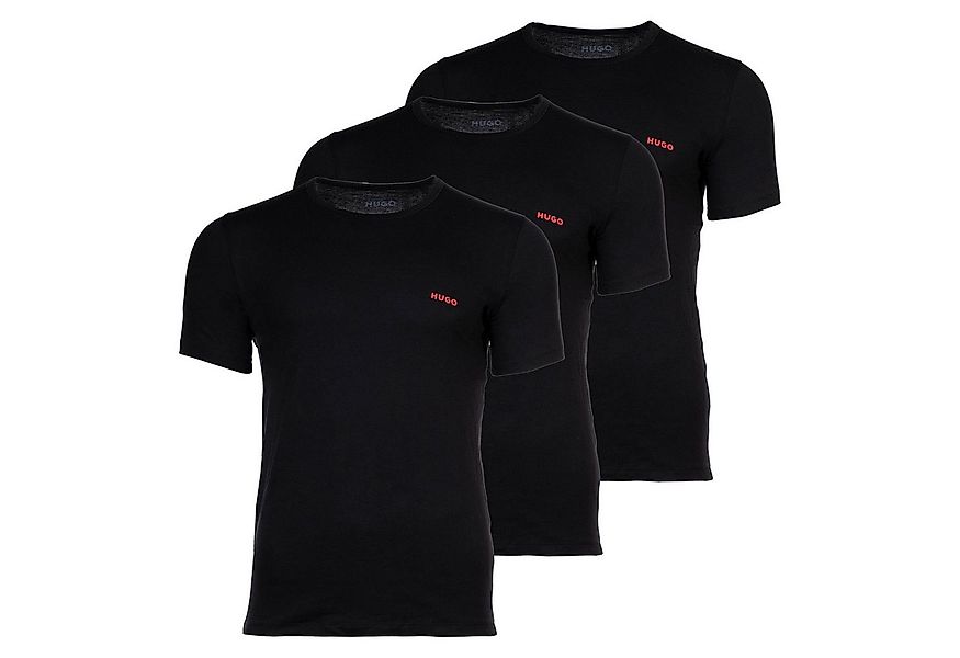 HUGO T-Shirt Herren T-Shirt 3er Pack Baumwolle (Packung, 3er Pack) günstig online kaufen