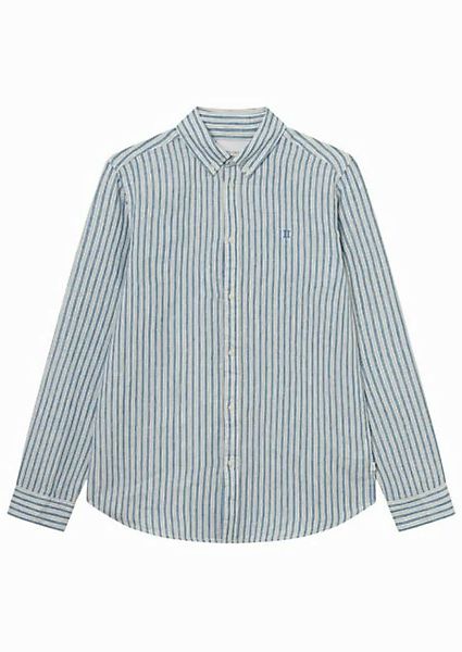 Les Deux Leinenhemd – Langarm-Leinenhemd mit Button-Down-Kragen günstig online kaufen