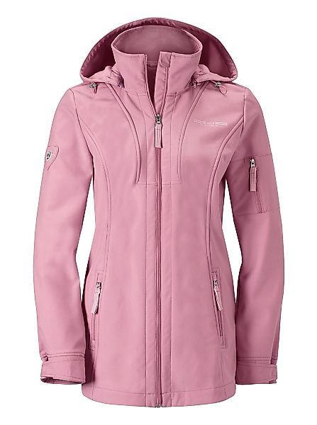 Casual Looks Softshelljacke mit Kapuze günstig online kaufen