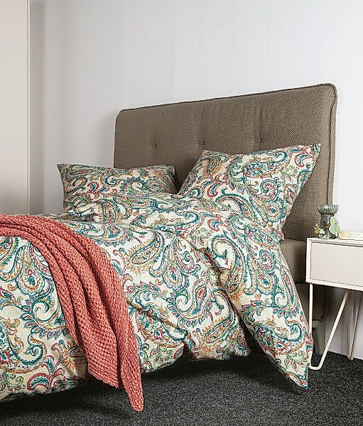 Janine Janine Feinbiber Bettwäsche DAVOS 65152 multicolor Größe:  135x200 c günstig online kaufen