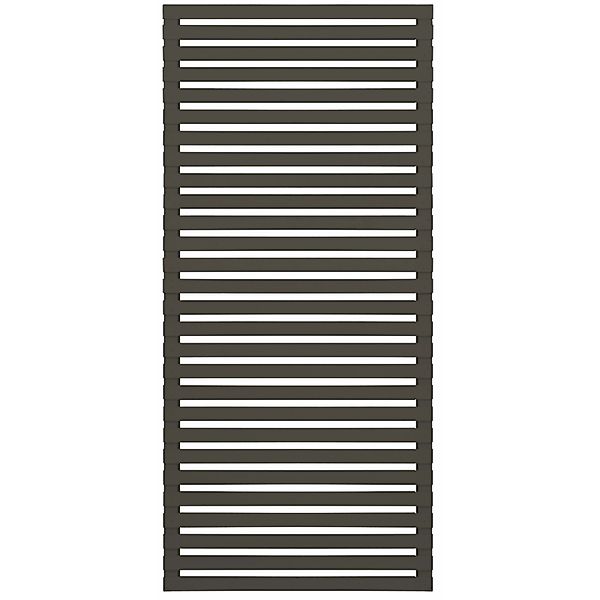 Sichtschutzzaun Tokyo Nadelholz Umbragrau 83 cm x 180 cm günstig online kaufen
