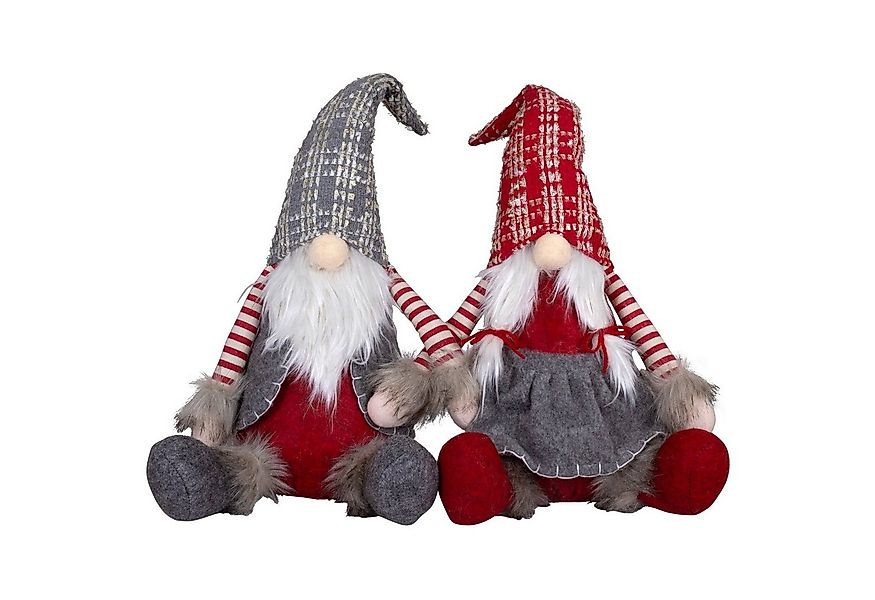 Christmas Paradise Weihnachtsfigur Wichtel 30cm (48cm) sitzend, (Dekofigure günstig online kaufen