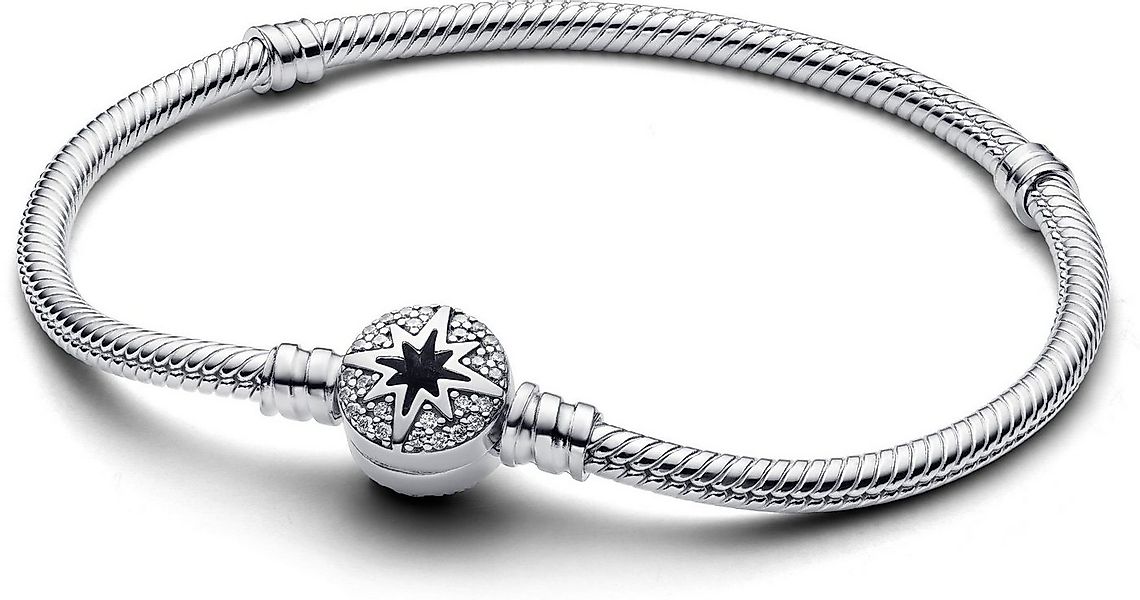 Pandora Armband Pandora Sterling silver Cubic Zirconia Clear 593584C01 Dame günstig online kaufen