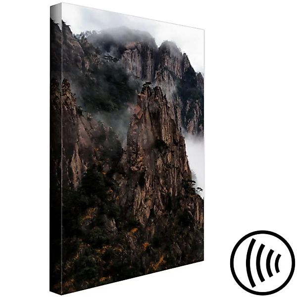 Leinwandbild High Mountains (1 Part) Vertical XXL günstig online kaufen