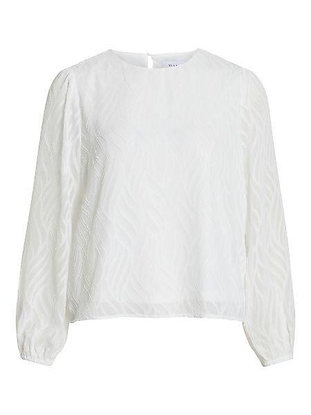 Vila Blusenshirt Chices Oberteil mit Textur günstig online kaufen