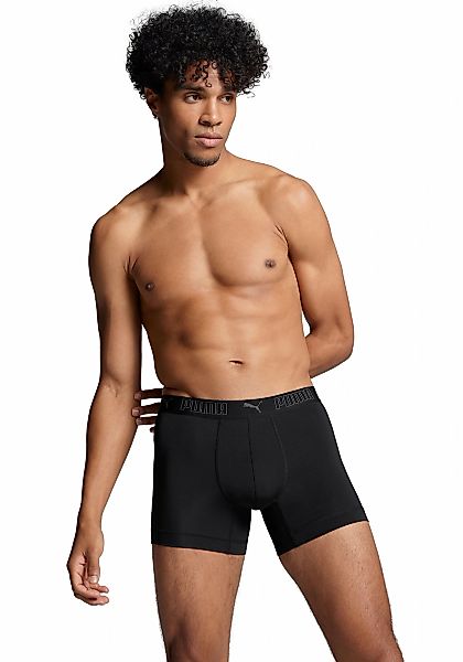 PUMA Boxershorts "PUMA MEN SPORT MICROFIBER BOXERS 2P" Packung, 2er Pack, m günstig online kaufen