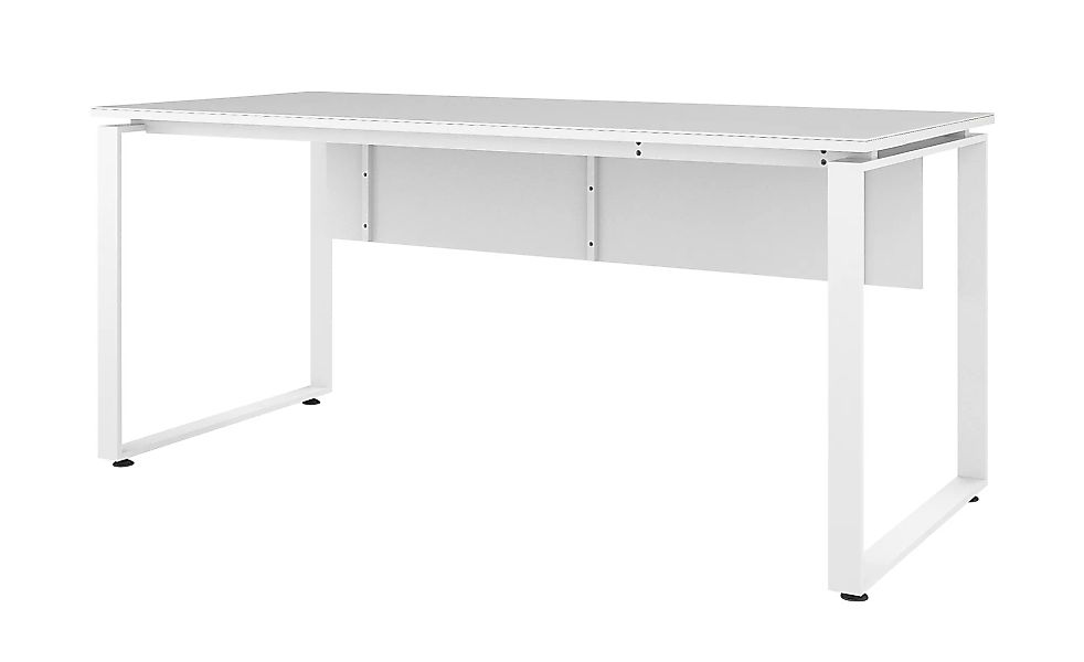 Schreibtisch mit Glasplatte - 180 cm - 78,5 cm - 80 cm - Tische > Bürotisch günstig online kaufen