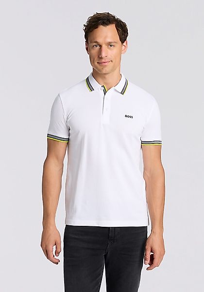 BOSS GREEN Poloshirt Paddy mit kontrastfarbenen günstig online kaufen