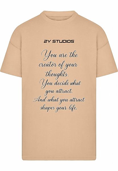 2Y Studios T-Shirt "2Y Studios Law of Attraction Tee", (1 tlg.) günstig online kaufen