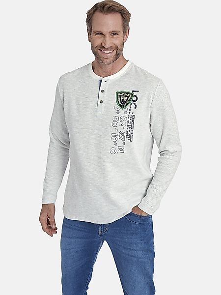 Jan Vanderstorm Sweatshirt REGINALD mit seitlichen günstig online kaufen