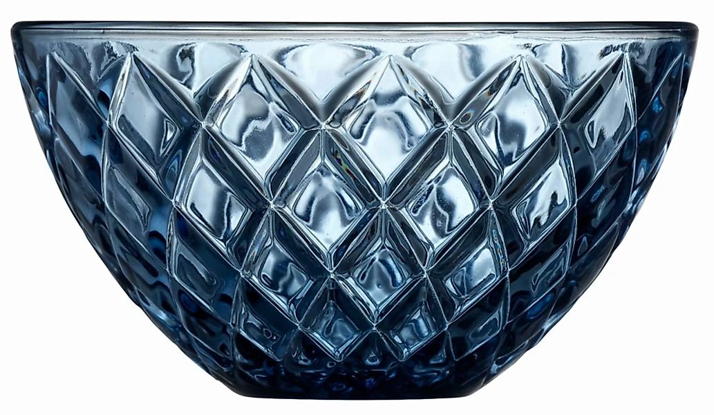 Lyngby Schüsseln, Schalen & Platten Sorrento Schale Glas blau 12 cm Set4 (b günstig online kaufen