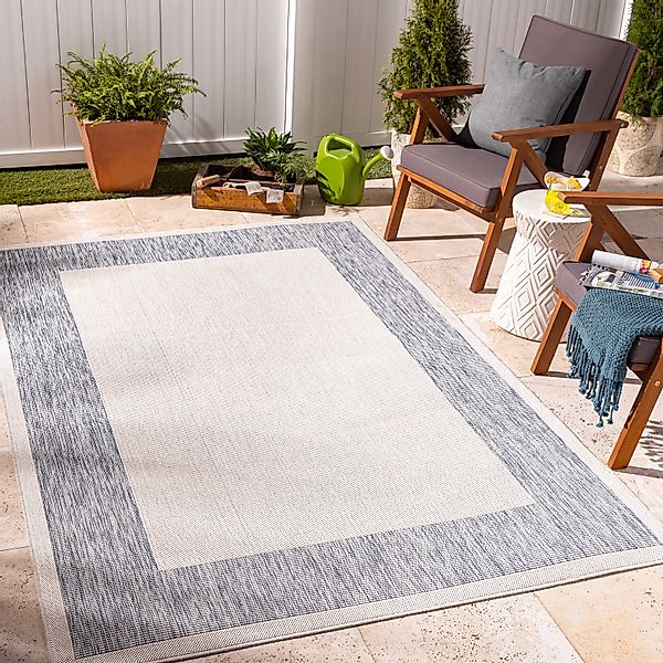 Livabliss Teppich »MELILLA« rechteckig 4 mm Höhe Teppich In- /Outdoor Boho günstig online kaufen