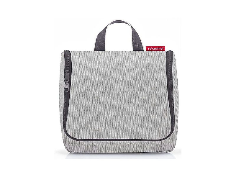 REISENTHEL® Kulturbeutel toiletbag XL herringbone grey, günstig online kaufen