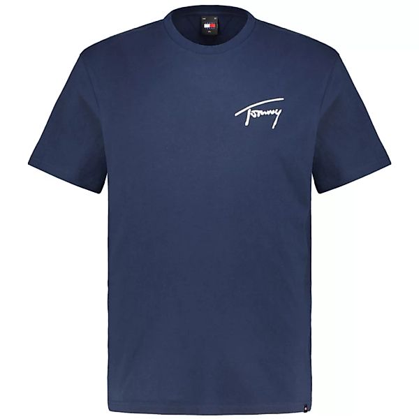 Tommy Jeans T-Shirt mit Label-Stickerei günstig online kaufen