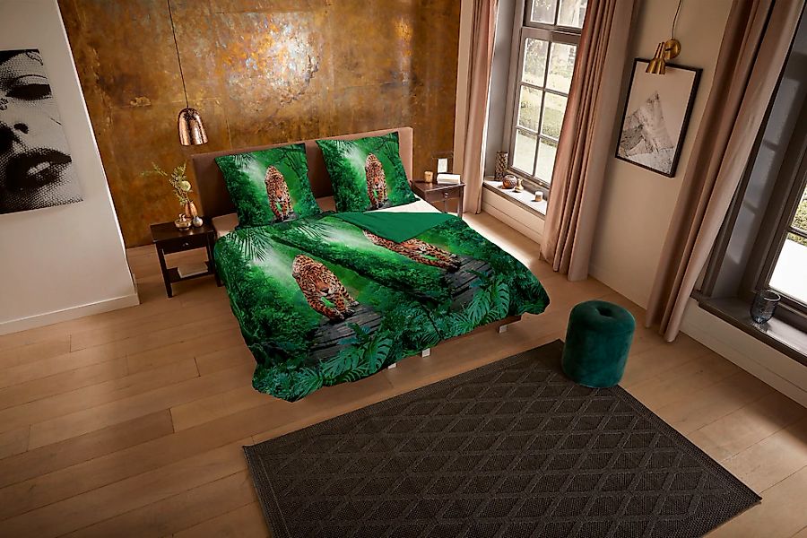 PURE luxury collection Wendebettwäsche "Amazone" 2 Stk. tlg. Mikrofaser, 13 günstig online kaufen