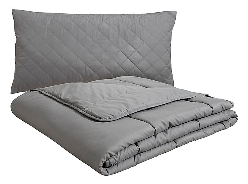 OTTO home Microfaserbettdecke + Microfaserkissen »Claara Spar Set, Decke + günstig online kaufen