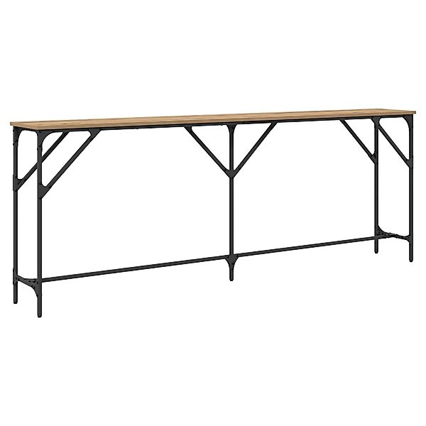 vidaXL Beistelltisch Konsolentisch Artisan Eiche 200x29x75 günstig online kaufen