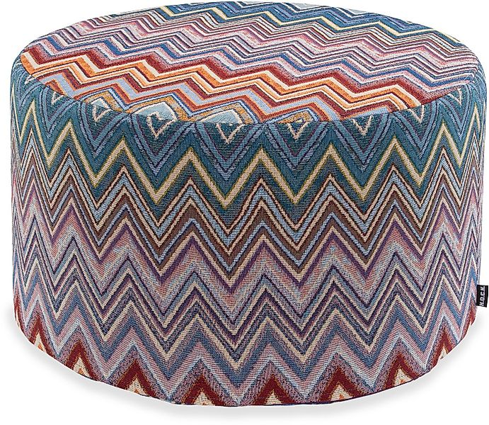 H.O.C.K. Sitzhocker H.O.C.K. Rebelle Hocker Zick-Zack rund ø60x40cm bunt mu günstig online kaufen