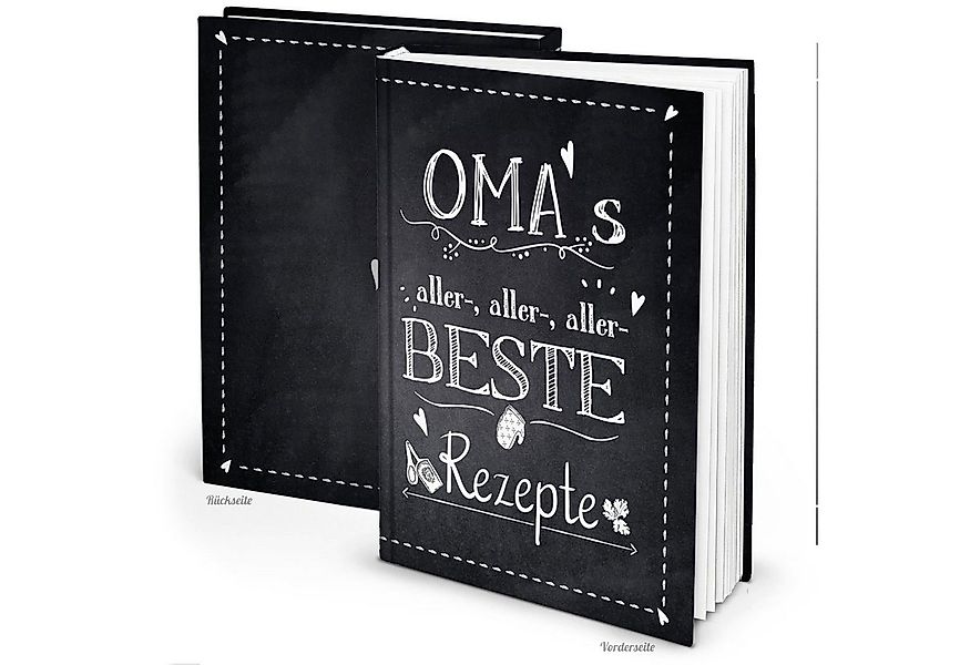 Logbuch-Verlag Dekofigur Rezeptbuch zum Eintragen OMAS ALLERBESTE REZEPTE i günstig online kaufen