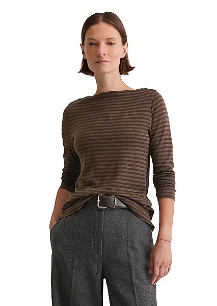 Marc OPolo Langarmshirt "aus Melange-Jersey" günstig online kaufen