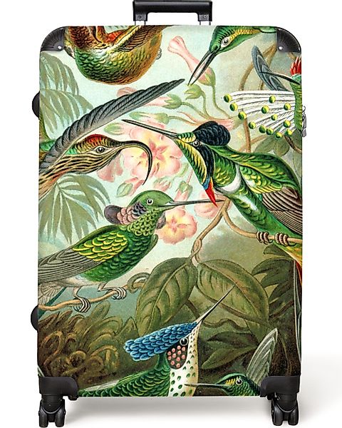NoBoringSuitcases.com© Hartschalen-Trolley Kunst - Vogel - günstig online kaufen