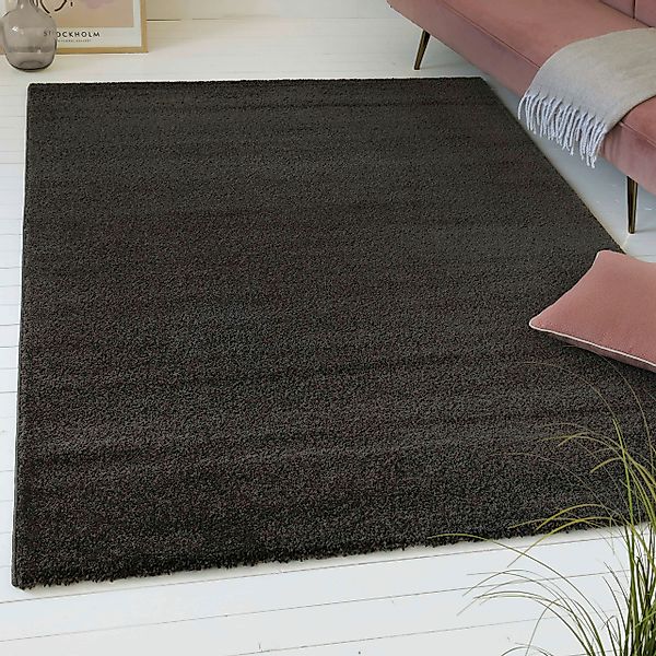 my home Teppich »Chanley«, rechteckig, 18 mm Höhe, moderner dichter weicher günstig online kaufen
