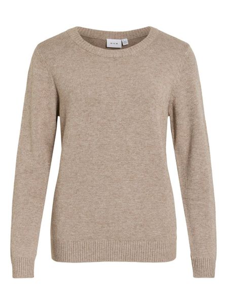 Vila Strickpullover Dünner Rundhals Strickpullover VIRIL günstig online kaufen