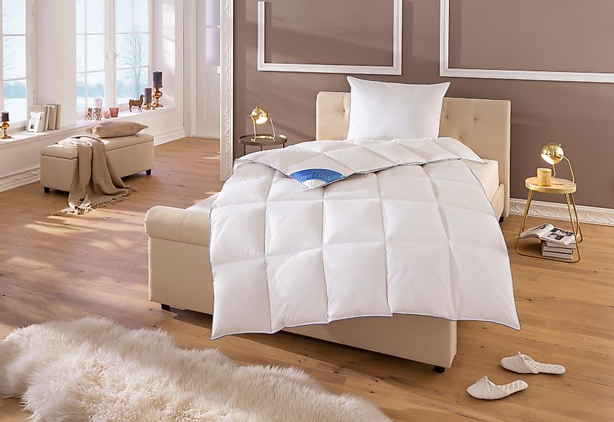 Hanse by RIBECO Daunenbettdecke »Lina« extrawarm Füllung 90% Daunen & 10% F günstig online kaufen
