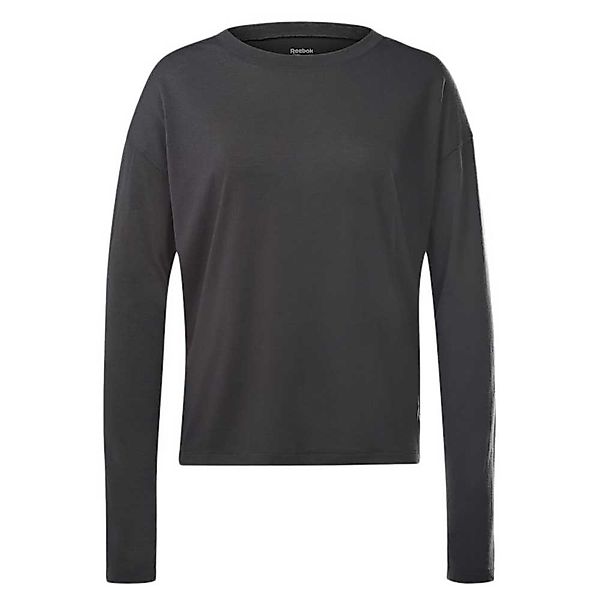 Reebok Workout Ready Supremium Langarm-shirt XS Night Black günstig online kaufen