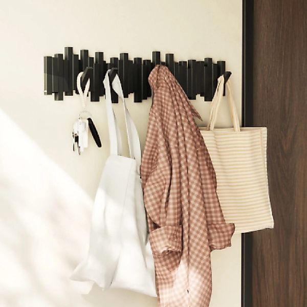 Umbra Wandgarderobe Sticks Multi Hook schwarz günstig online kaufen