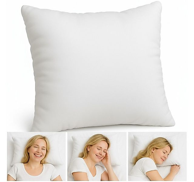 VELORA Kopfkissen Kopfkissen - 40x80 - 80x80 cm – atmungsaktiv & allergiker günstig online kaufen