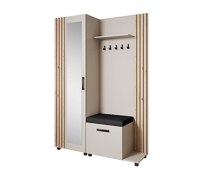 Beautysofa Garderoben-Set Livia – Design, Funktion und Ordnung in Perfektio günstig online kaufen